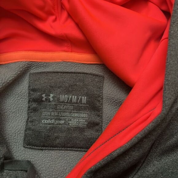 Under Armour Semi- Fitted Gold Gear Storm Sweatshirt - Picture 3 of 5